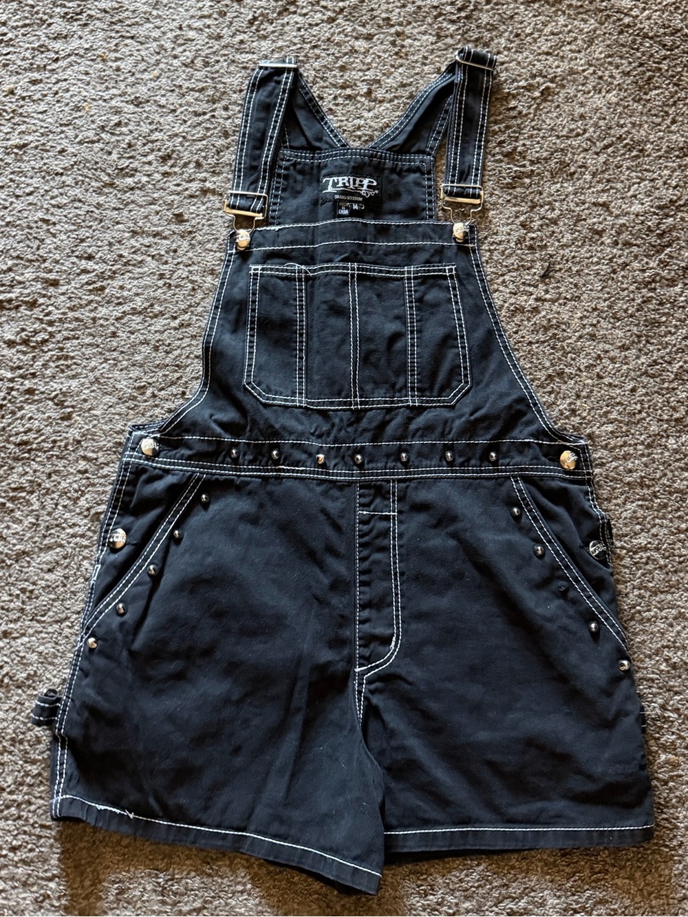 Tripp NYC Overalls Shorts